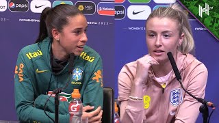 I'm in AWE of her! ❤️| Arsenal duo Leah Williamson and Rafaelle Souza set to FACE OFF
