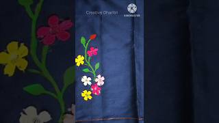 Beautiful Applique Work with Acrylic Paint | Easy DIY Wall Decor Idea 🎨🖌️#FabricArt #CraftIdeas