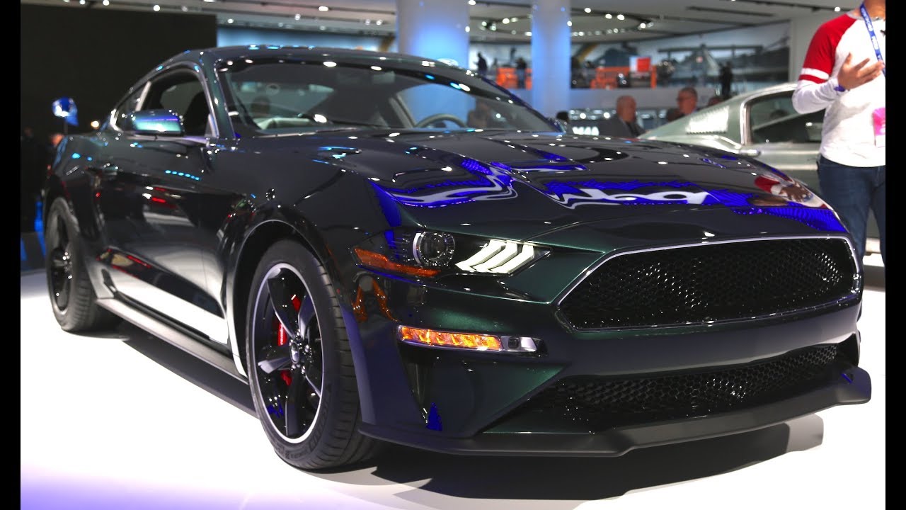 2019 Ford Mustang Bullitt FIRST LOOK - YouTube