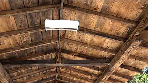 SAWMILL SHED IS FINISHED