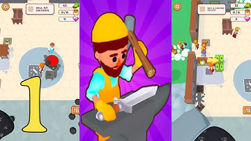 Idle Sword Maker Gameplay Mobile Game Walkthrough All Levels Android Ios #1