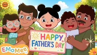 Dad Does The Sweetest Things ❤️ | Happy Father's Day | Kids Video | EMoMee