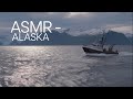 ASMR White Noise - Alaska Typhoon & Earthquake Watch in Dutch Harbor
