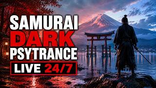 SAMURAI DARK PSYTRANCE LIVE 24/7 | Dark Psy • Forest • Hi-Tech