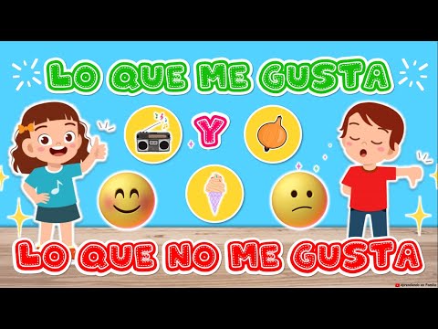 LO QUE ME GUSTA Y LO QUE NO ME GUSTA (Aprendo en Casa) | Aprendiendo en Familia 5 Tareas que Prefiero Evitar: Cosas que No Me Gustan Hacer
