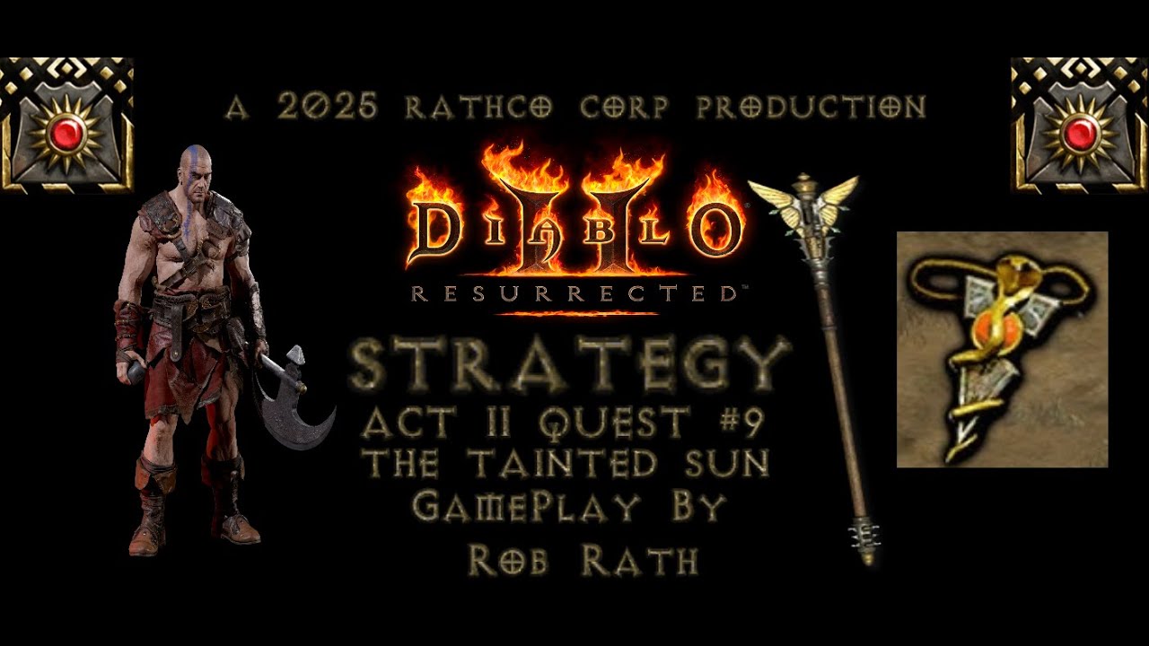 Diablo Rts Diablo II Resurrected(2021)Strategy Quest #9 - The Tainted Sun(staff ...