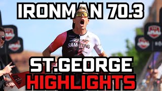 2024 IRONMAN 70.3 St. George | Men's Full Highlights with Commentary and Analysis