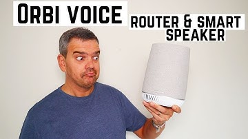 Introducing the Netgear Orbi Voice Amazon Alexa Router Satellite