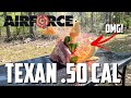 AirForce Airguns Texan .50 Cal LSS Big Bore Rifle vs. Meat!