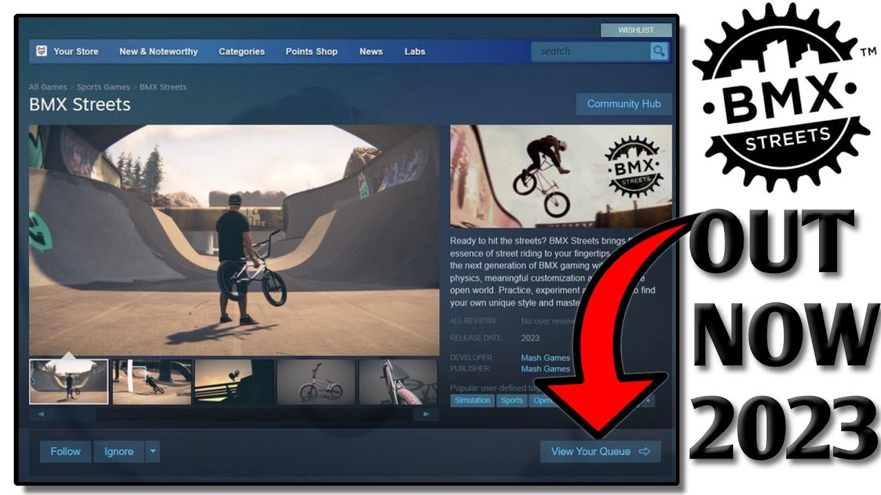 Latest news: new setting menu! - BMX The Game - IndieDB