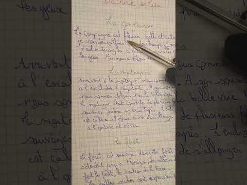 décrire un lieu جمل جاهزة لوصف المكان la forêt, la compagne, la montagne, la mer, la rivière... .