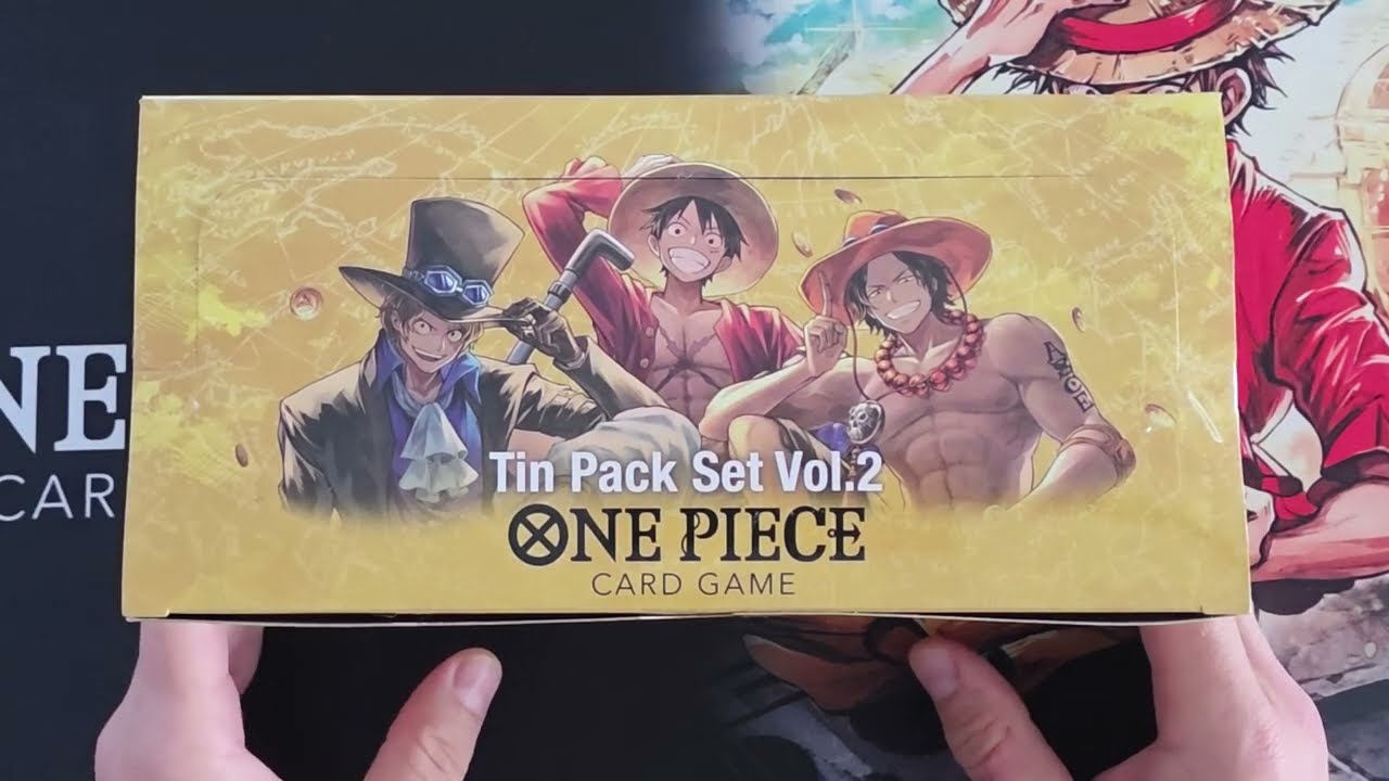 One Piece Card Game - Tin Pack Set Vol.2