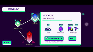 The Impossible Game 2 - Solace (No Checkpoint Run)