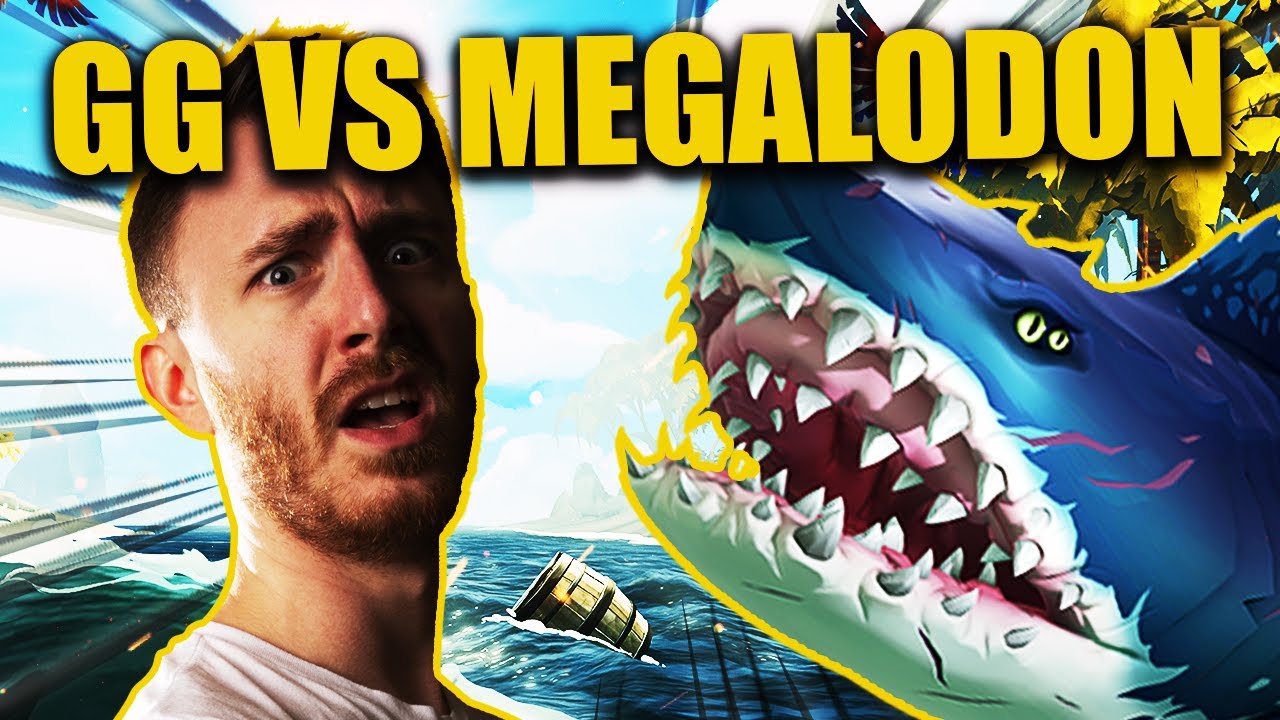 GOLDGLOVE VS THE MEGALODON - Sea of Thieves