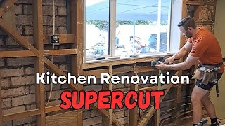 1 Year of Renovating my Kitchen in 46 Minutes