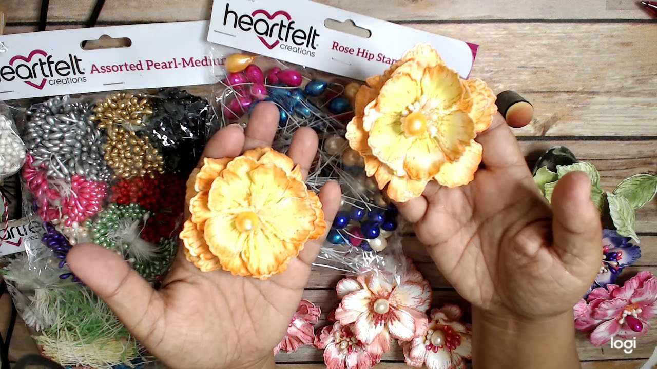Heartfelt Creations Wild Rose Project Share YouTube