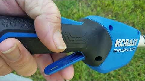 Kobalt 24v max brushless string trimmer