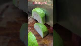 peyara cutting.🍏masla makha guava #food #shortvideo #shorts