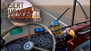 Desert Bus in virtual reality!