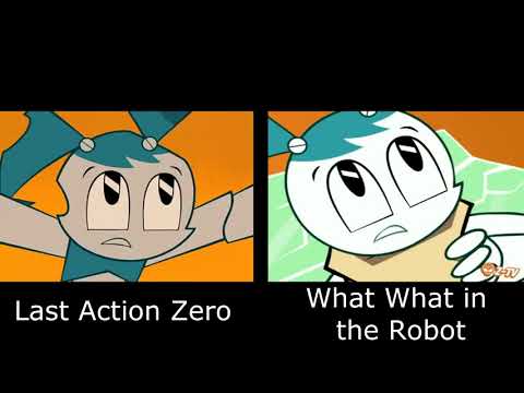 My Life as a Teenage Robot Last Action Zero vs. Zone's What What in the Robot Comparison