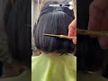 上品なワンレンボブ/bob #hair #hairstyles #헤어컷#단발펌스타일