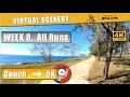 Couch To 5K Week 8 - All runs | Starting Running | Virtual Scenery with Timer