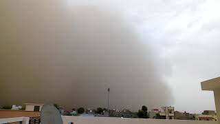 Sand storm | Sand storm in India.