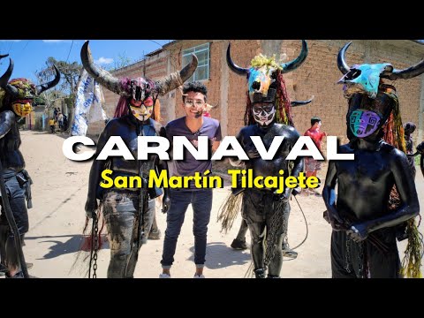 Carnaval San Martín Tilcajete 2022 | Asi se vive el INCREÍBLE carnaval en OAXACA 🇲🇽