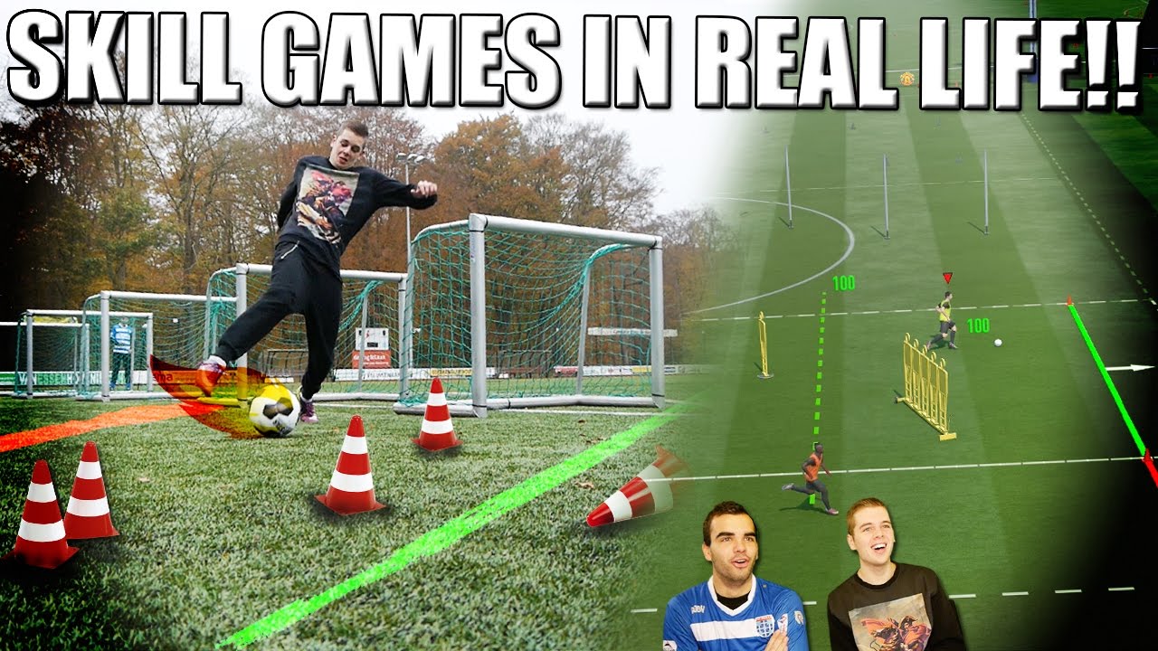 EPIC SKILL GAMES IN REAL LIFE!! FIFA 17 NEDERLANDS YouTube
