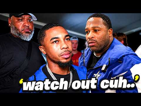 Adrien Broner CRASHES Out On DeenTheGreat.. 😳