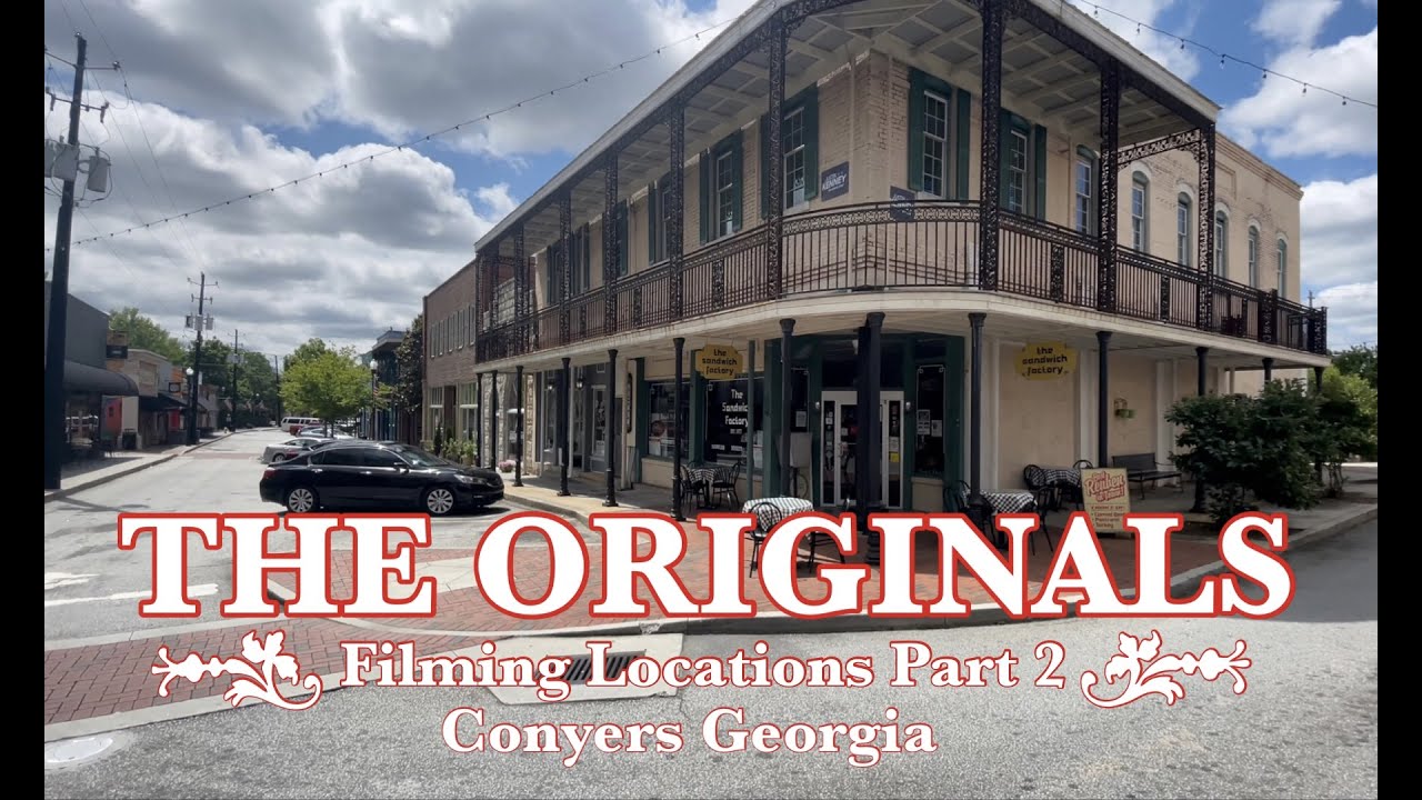 Georgia Production Locations for The Originals