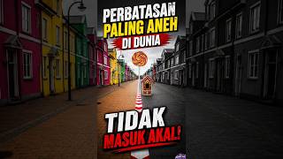 😳 Perbatasan Negara Ini Benar-Benar Tidak Masuk Akal! #faktadunia #shorts #education