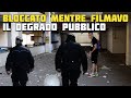 Bloccato mentre filmavo il Pericolo e Degrado nel parcheggio sotteraneo pubblico del Comune Roma