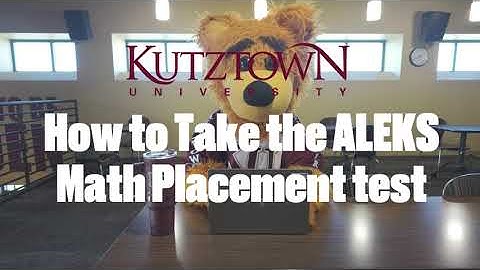 How to Take the ALEKS Math Placement test