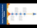 Rocket timelines powerpoint template  kridha graphics