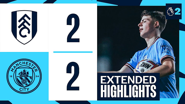 HIGHLIGHTS! EDS FIGHT BACK TO FULHAM DRAW | Fulham 2-2 Man City | Premier League 2