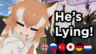 "You speak eight languages?!" - VRChat