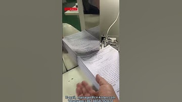 Paper counting machine 1000