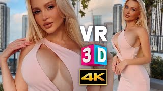 [VR 3D 4K] YesBabyLisa - TIGHT MINI DRESS & HIGH HEELS HAUL ROOFTOP (VIRTUAL REALITY 360/180)