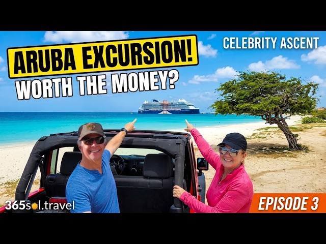 Celebrity Ascent Cruise Review 2026 EP 3 |  Aruba Sunset Cruise & Curacao Mambo Beach!
