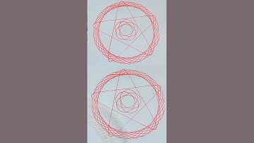Spirograph Drawing 🌀 #satisfying #shortsviral #drawing #shortfeed #trendingvideo #spirograph #wow