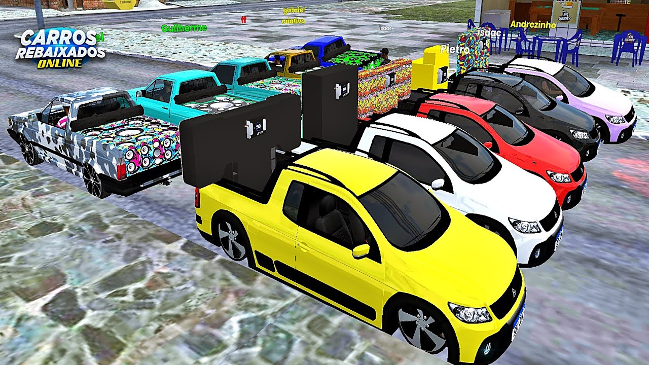 CARROS REBAIXADOS ONLINE  ENCONTRO DE SOM DAS SAVEIRO G5 PAREDÃO VS  SAVEIRO QUADRADA DEBOXE 