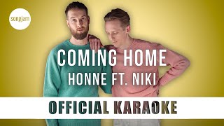 HONNE - COMING HOME ft. NIKI (Official Karaoke Instrumental) | SongJam