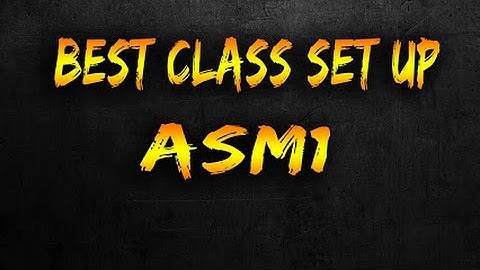 Advanced Warfare- ASM1 Class Setup (HOW TO BE STEALTHY)