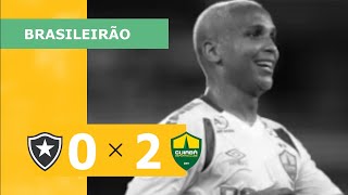 Botafogo 0 x 2 Cuiabá - Gols - 01/11 - Campeonato Brasileiro 2022