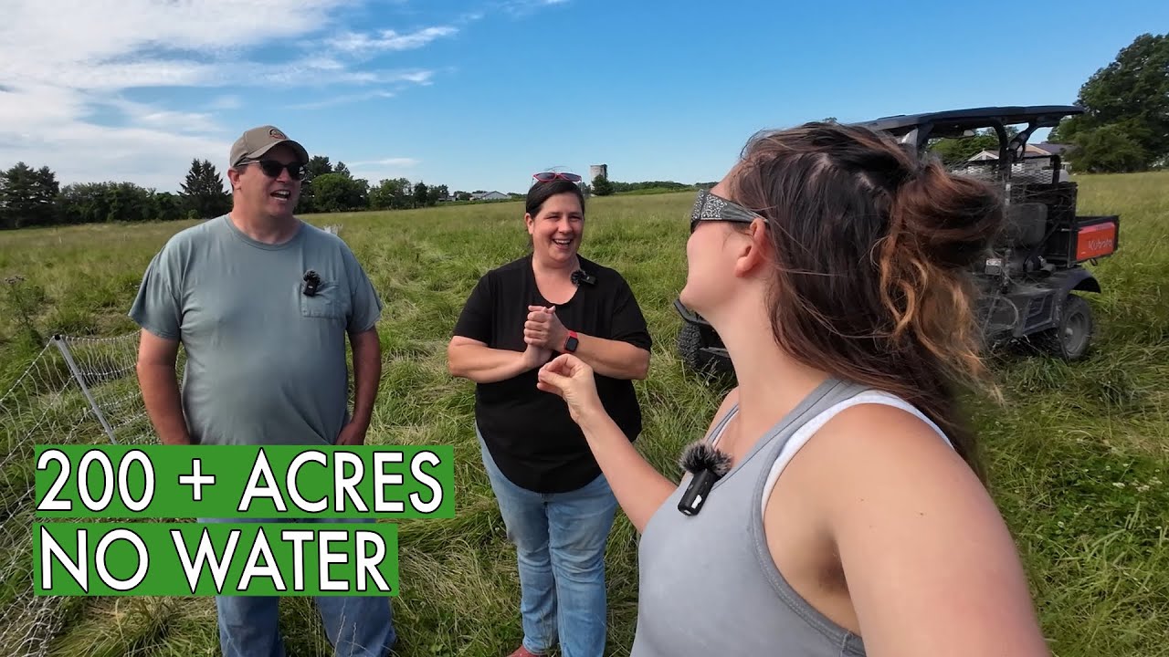 Their Farm Had ZERO Water Access, So They Did It Themselves (Autumn's Harvest Farm)