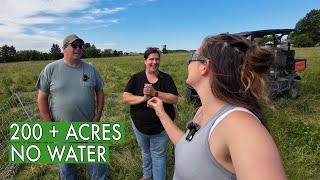 Their Farm Had ZERO Water Access, So They Did It Themselves (Autumn's Harvest Farm)
