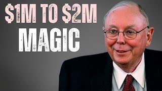 “From $1M to $2M — The Compounding Truth You Won’t Believe” #CharlieMunger