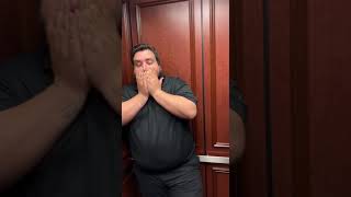 Falling down an elevator shaft. WARNING GRAPHIC - DO NOT WATCH