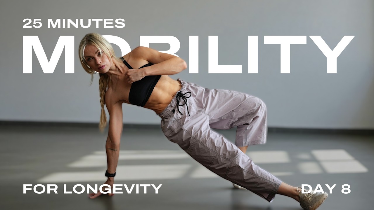 25 Min Mobility Workout for Longevity | Hips, Shoulders & Spine